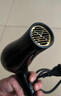 康夫（CONFU）电吹风机家用大功率2200W冷热风专业发廊级理发店恒温吹风筒机KF-8953 【家用发廊】大风力速干专业款 黑金 实拍图