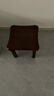 家逸实木小凳子沙发凳几凳客厅换鞋凳简约小板凳办公室脚踏凳 实拍图