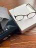 目师傅私藏货姜文同款超轻纯钛8g可配近视眼镜框复古圆框无螺丝手工眼镜架9704 深玳（深邃） 单镜框48大码 实拍图