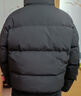 杰克·琼斯（JACK&JONES）男装秋冬季羽绒服男士短款保暖加厚宽松无帽蓄热鸭绒外套 E43纯黑色 第一批 3XL （195） 实拍图