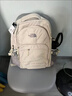 动感北面大容量书包初高中学生护脊男女双肩背包户外旅行登山包电脑包背包 米白色01款 实拍图