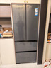海尔（Haier）「小红花系列」412L法式多门冰箱594mm专业超薄零嵌BCD-412WGHFDB5GYU1国家补贴 实拍图