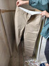 与狼共舞【棉弹舒适】休闲通勤中腰弹力舒适百搭男士长裤 701卡其 31  实拍图