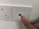 公牛（BULL）开关插座 一位电脑六类插座G12T102B象牙白暗装 实拍图