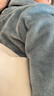 芬腾睡衣女士秋冬珊瑚绒加厚保暖翻领开衫家居服套装女 实拍图