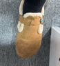 他她（TATA）女鞋2025冬季新款加绒勃肯鞋保暖鞋子棉鞋休闲鞋CF702DM5 棕黄（绒里） 36 实拍图