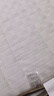 无印良品A类针织大豆床褥床垫遮盖物家用四季防滑可折叠被褥子1.8x2米床白 实拍图