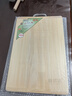 雅诺达面板整木独板擀面板案板柳木和面板揉面板赶面案饺子板菜板砧板 两端带边条【整木 50*33*2.5】 实拍图