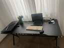 奥伦福特  电脑桌台式家用电竞游戏桌办公书桌简约书房写字桌子 碳纤维纹路单桌-160*70 升级款电竞桌 实拍图