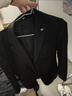 HLA海澜之家西服套装男春秋轻商务经典系列西装套装男 实拍图