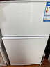 新飞（Frestec）小冰箱 冰箱小型双开门 迷你双门家用宿舍租房冷藏冷冻电冰箱节能省电 48L白【一级能效+租房神器】升级款 实拍图