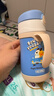 膳魔师（THERMOS）儿童吸管保温杯小黄鸭超轻316L不锈钢把手幼儿园宝学生杯上学TCKC 实拍图