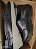 波图蕾斯皮鞋男士系带商务休闲鞋韩版潮流厚底正装鞋婚鞋男 9708 黑色 43  实拍图