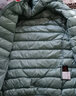 雅鹿轻薄羽绒服女2025年秋冬季新款新国标休闲连帽保暖轻便韩版外套潮 浅灰色YD501V00820 4XL 实拍图