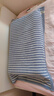 金号A类纯棉抗菌枕巾全棉加厚柔软枕头巾1条  纱布+毛圈  双面可用 实拍图