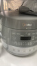 美的（Midea）品牌官方0涂层精钢厚釜70KPa电压力锅5L双胆全自动智能预约家用煲汤煮饭电饭煲C5856G高压锅4-6人 实拍图