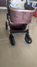 安吉宝贝婴儿推车可坐可躺婴儿车轻便折叠新生儿减震高景观双向儿童手推车 顶配香槟金【一键收车+PU橡胶轮] 实拍图