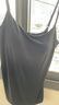 优衣库女装AIRism Bra吊带衫/空气衣加杯背心凉感U领带胸垫482186 09 黑色 M /160/84 实拍图