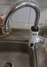奥克斯（AUX）电热水龙头热水器加热水龙头快速热水变频恒温厨房下进水 【大屏数显】雪山白+漏保插头+万向喷头 实拍图