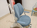 京东京造儿童学习桌椅套装实木升降写字桌中小学生书桌椅子15cm追背 1m蓝 实拍图