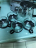 【京东物流】茶壶套装整套茶具大容量玻璃茶杯带滤网耐高温泡茶具 1000ML一壶+四杯套装【无茶盘】 实拍图