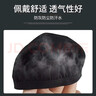 魔律非一次性耳机套防尘罩弹力丝光绵保护套防尘耳机套替换网吧配件头戴式主动降噪有线 【热压款】黑色小号 6-7cm耳罩适用 实拍图