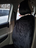 RATHBONE汽车加热坐垫石墨烯车载电加热腰靠一体车用秋冬季毛绒保暖座椅垫 实拍图