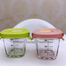 babycare婴儿辅食盒玻璃宝宝辅食保鲜工具便携防漏可蒸煮冷冻储存-青220ml 实拍图