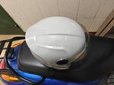 凤凰新国标电动车头盔双镜片3/4半盔亮白 男女四季通用电瓶车头盔冬季保暖骑行安全帽 实拍图
