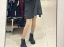 茉寻【Angelababy同款】双层黑丝袜光腿神器秋冬女加绒黑透肤打底袜裤 实拍图