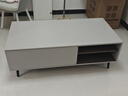 林氏家居现代简约电视柜收纳储物柜一体茶几地柜OV1L【暖咖】茶几 实拍图