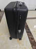 米家小米行李箱24英寸拉杆箱大容量旅行箱万向轮密码箱男女皮箱子黑色 实拍图