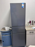 美的（Midea）220升三门冰箱灰色租房家用客厅宿舍小型冰箱三开门节能省电低音运行BCD-220TM【国家补贴】 实拍图