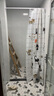 卡贝（cobbe）浴帘加厚防霉PEVA卫生间防水帘浴室遮挡帘防水布 猫咪1.8-2米 实拍图
