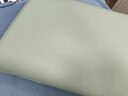 京东京造维他棉枕套 100%纯棉A类抗菌全棉枕巾枕头套 一对装 青柠绿 实拍图