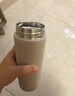米家 保温杯 316不锈钢水杯 男女士杯子 大容量茶杯便携 350ml粉色 实拍图