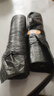茶渣桶专用垃圾袋抽绳茶渣袋手提式自动收口黑色袋子 45*50cm20只黑色【1卷】 实拍图
