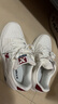 特步女鞋运动鞋板鞋子女冬季保暖防滑耐磨2025新款小白鞋休闲鞋学生 实拍图