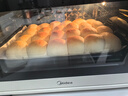美的（Midea）35L家用多功能烘焙电烤箱 双层玻璃门/精准控温/热风烘烤/搪瓷内胆 PT3530W-D 实拍图