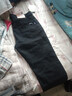 弹力牛仔裤男士大码宽松直筒休闲长裤春秋季耐穿耐磨劳保工作裤子 黑色【高质量】 32 建议125-135斤 实拍图