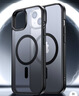 绿联 适用iPhone15手机壳 苹果15磁吸壳 MagSafe保护套 无线充电 防摔抗指纹防磨防震超薄 磨砂黑色 实拍图