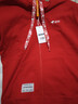 JOY&DOGA【CEO同款】“35711”梦想系列文化衫 长袖毛圈卫衣外套 红色M 实拍图