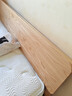 维莎x源氏木语日式实木床现代简约橡木单人双人床北欧环保卧室大床 【橡木】低铺板床 1500*2000mm 实拍图