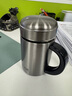 希诺保温杯男士316L不锈钢水杯高档商务带把手过滤泡茶杯子XN-1306S 实拍图