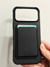 PITAKA适用磁吸手机苹果iPhone17/16系列MagSafe手机芳纶纤维磁吸卡包银行卡证件包可便携轻薄双卡卡夹 黑灰 实拍图