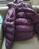 坦博尔羽绒服女短款时尚潮流可脱卸帽百搭保暖外套550388T满天星紫170 实拍图