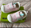 婧麒（JOYNCLEON）婴儿学步鞋0-1岁春夏秋季防滑机能鞋1到3岁婴儿鞋男女宝宝儿童鞋 粉色 【夏季款】 19 码(内长14cm 脚长13.5cm) 实拍图