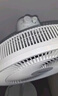 美的（Midea）【超级单品】七叶轻音立式电风扇家用柔风落地扇台式桌面小型风扇大风量节能摇头宿舍电扇 SAF30AB 实拍图
