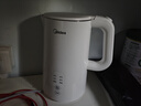 美的（Midea）电热水壶烧水壶自动断电长效保温一体恒温壶食品304不锈钢 1500W快速加热1.5升 SH15X301 实拍图