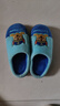 汪汪队儿童棉拖鞋冬耐磨室内男童女童卡通软底家居鞋小孩保暖拖鞋 1807天蓝 240/内长215mm  实拍图